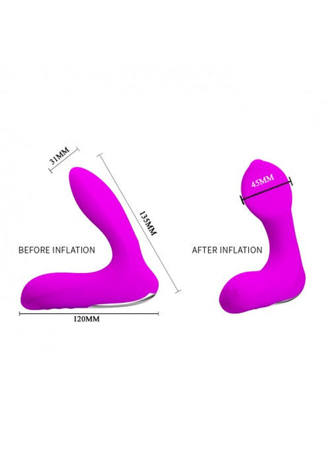 Pretty Love Leonard Inflate Prostate Massager