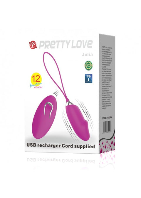 Pretty Love Julia Vibrating Love Egg 362W-4