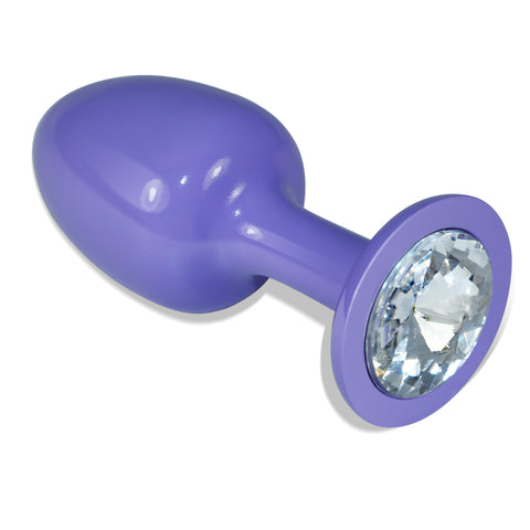 Love Toy Plug Purple/Clear LV5403-03