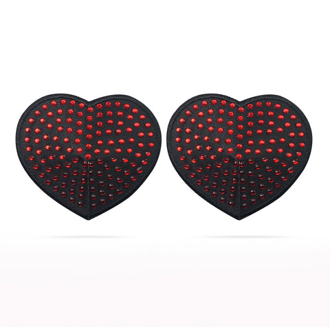 Love Toy Nipple Pastie Blk/Red LV763009