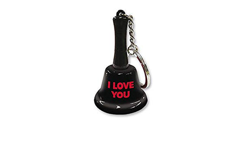 Keychain I Love You Bell