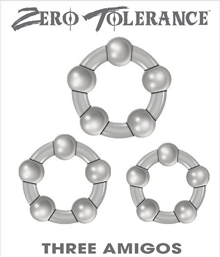 Zero Tolerance Three Amigos Rings