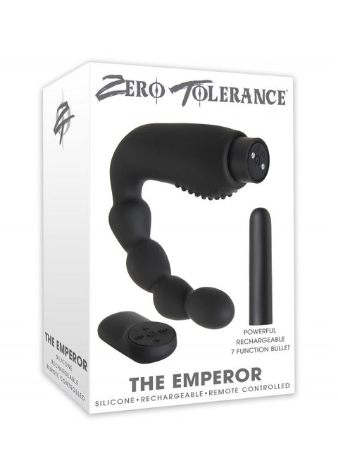 Zero Tolerance The Emperor Rechargeable Plug with Remote