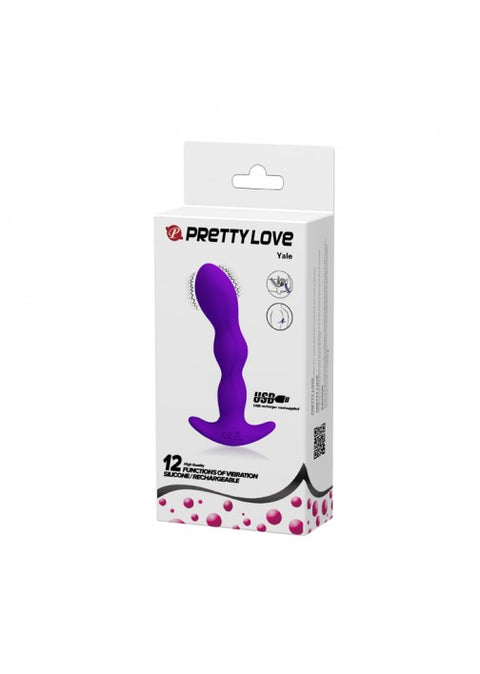 Pretty Love Yale Anal Vibe Purple - 068-1