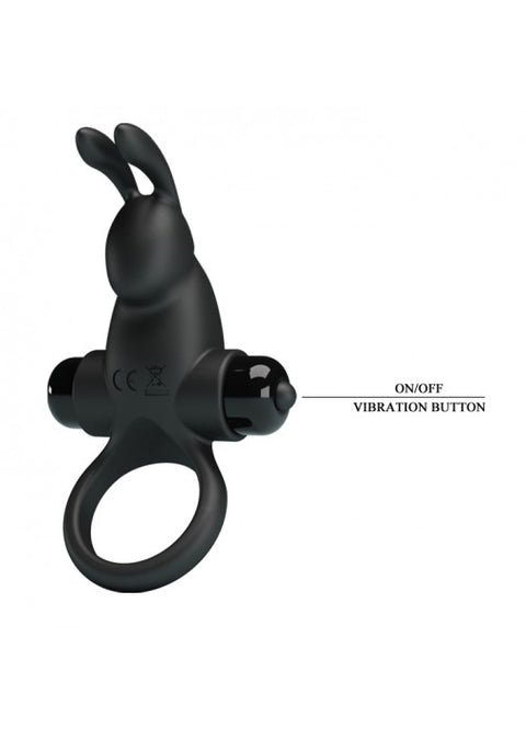 Vibrant Penis Ring I Black - 204