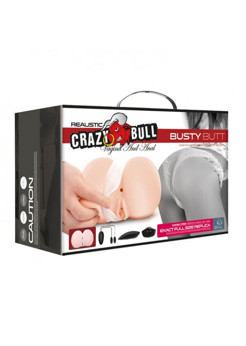 Crazy Bull Vibrating Vagina and Anal Masturbator - 141Z-1