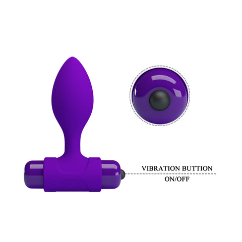 Pretty Love Vibra Plug Purp BI-040077-1
