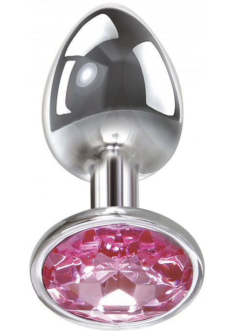 Adam & Eve Pink Gem Anal Plug - Small