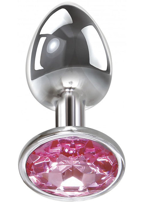Adam & Eve Pink Gem Anal Plug - Medium