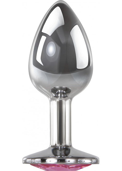 Adam & Eve Pink Gem Anal Plug - Medium
