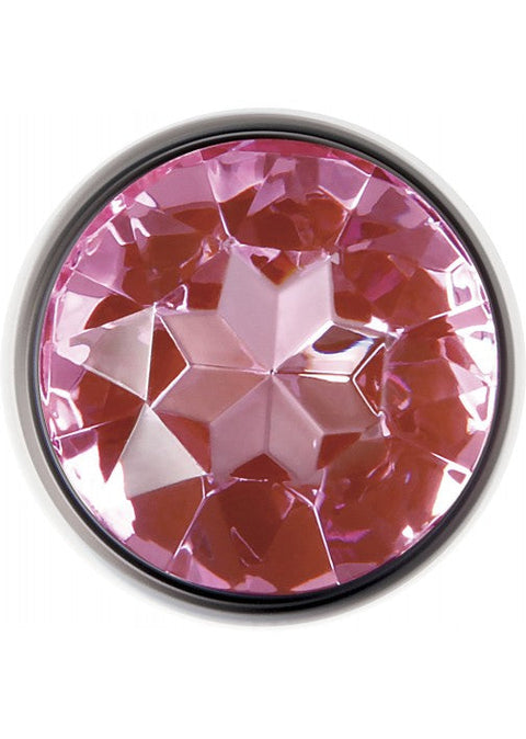 Adam & Eve Pink Gem Anal Plug - Large