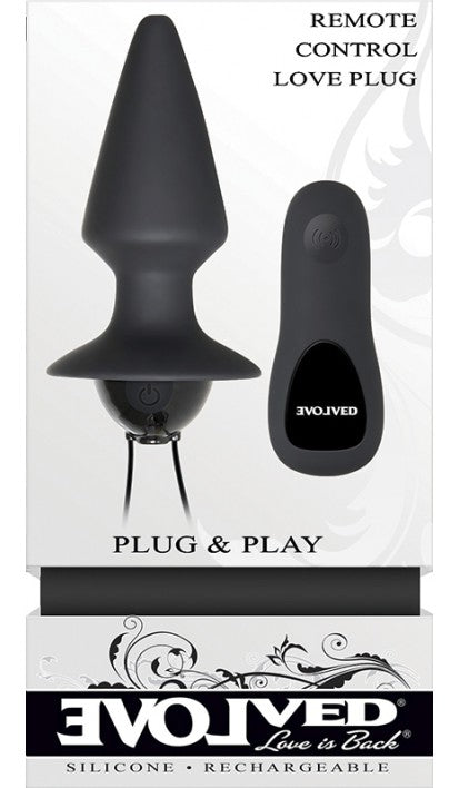 Evolved Plug and Play - Remote Control Love Plug