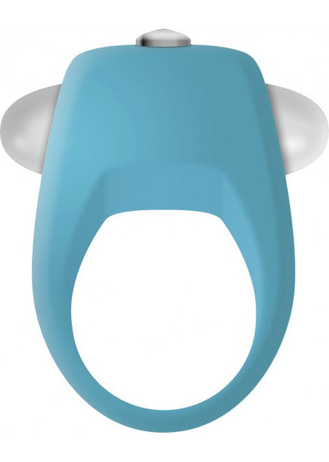 Zero Tolerance Teal Tickler Vibrating Cock Ring