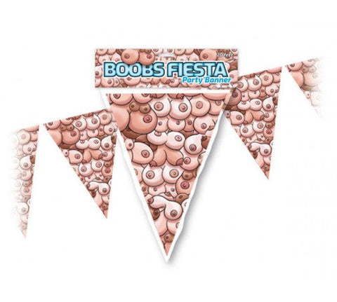 Boobs Fiesta Party Banner
