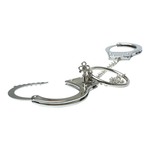 S&M Ring Metal Handcuffs
