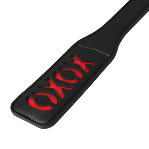 S&M XOXO Black Paddle