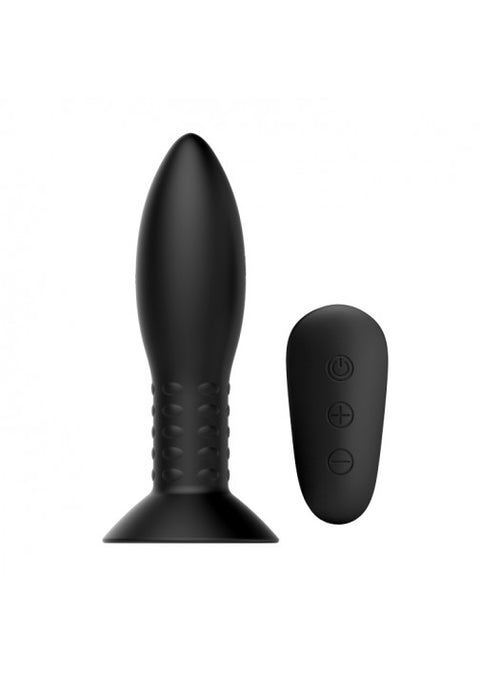 Pretty Love Mr Play Rotation Beads Anal Plug - 79W-MR Black