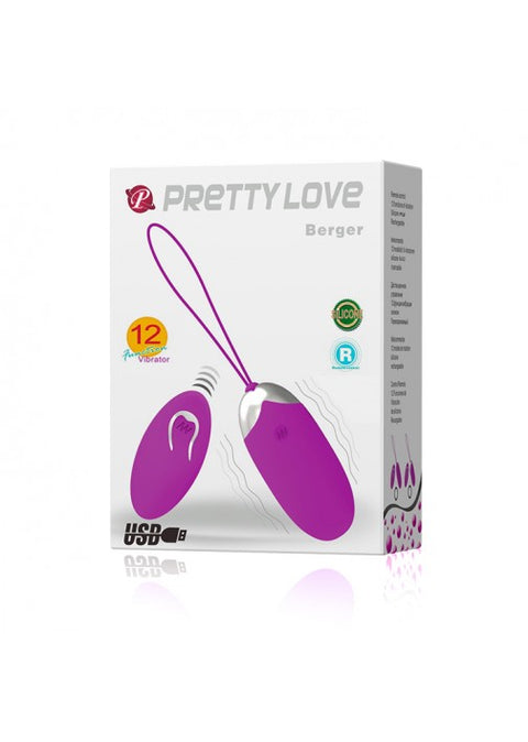 Pretty Love Berger Vibrating Love Egg - 362W