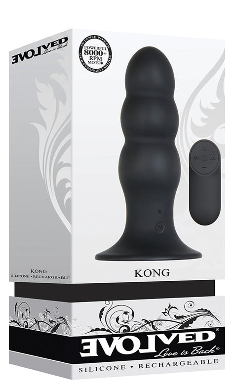 Evolved Kong Vibrating Butt Plug