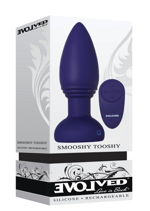 Evolved Smooshy Tooshy Vibrating Butt Plug