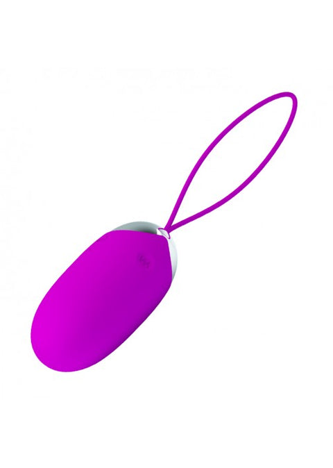 Pretty Love Benson Vibrating Love Egg - Purple 362