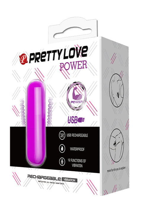 Pretty Love Power Bullet Purp 014501