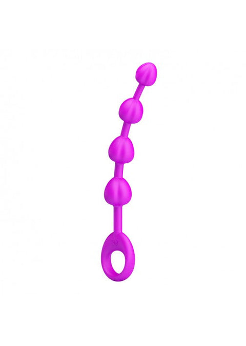 Pretty Love Rippled Silicone Anal Beads