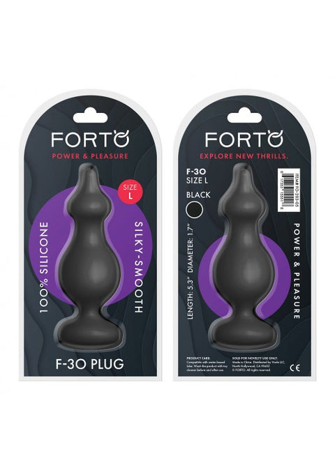 Forto F-30 Plug Black Large