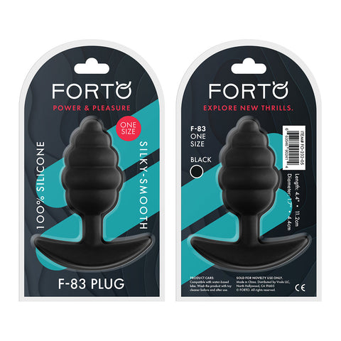 Forto F-83 Plug Black