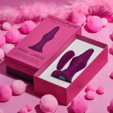 Femme Funn Pyra Large Dark Fuchsia Femme Funn Pyra Large Dark Fuchsia