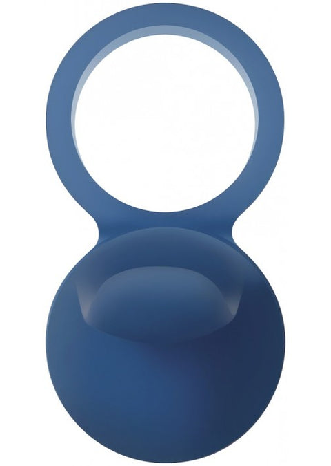 Adam & Eve Silicone Blue Dolphin Finger Vibe