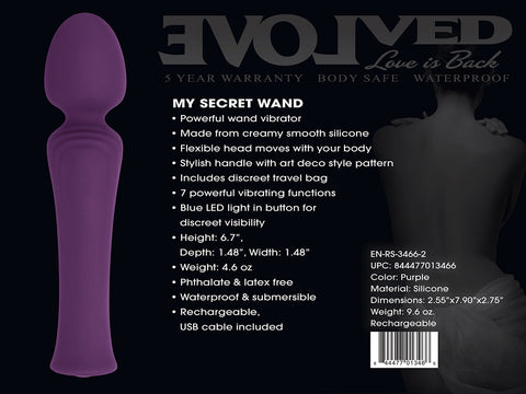 Evolved My Secret Wand Evolved My Secret Wand