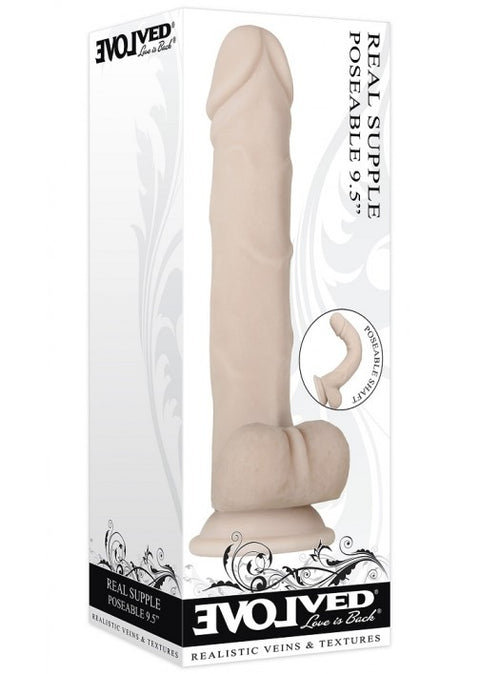 Evolved Real Supple Poseable 9.5" Dong