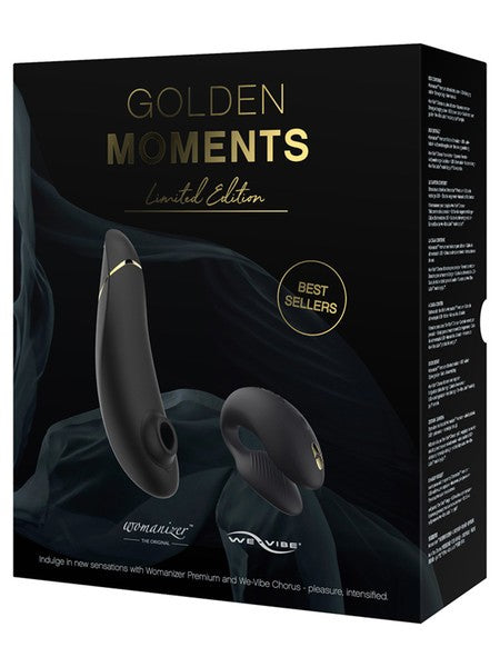 Womanizer Golden Moments Limited Edition Kit - Black/Gold