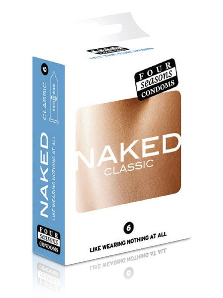 Four Seasons Condoms Naked Classic 6 Pack