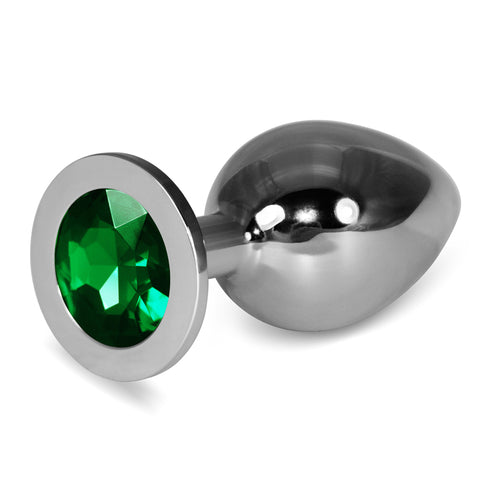 Love Toy Metal Plug RO-SL03 Green/Silver