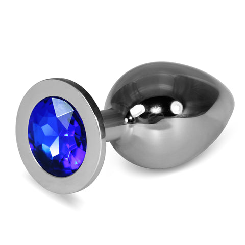 Love Toy Metal Plug RO-SL07 Blue/Silver