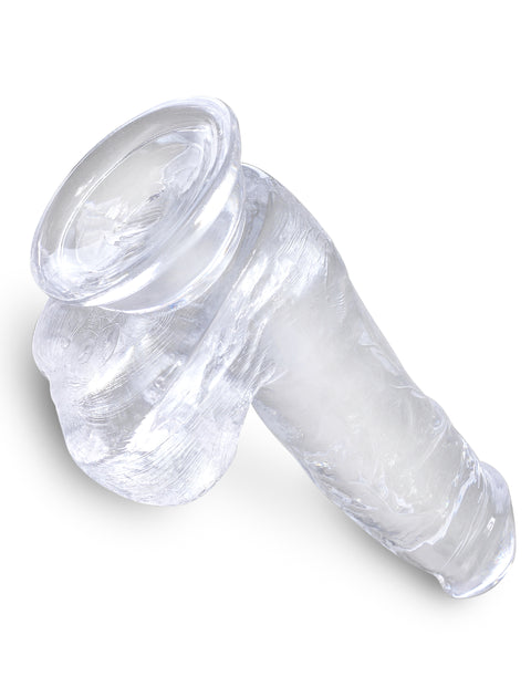 King Cock Clear 6" with Balls