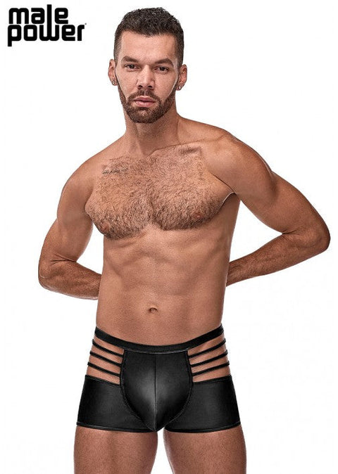 Male Power Cage Matte Black Short Black S - 121261