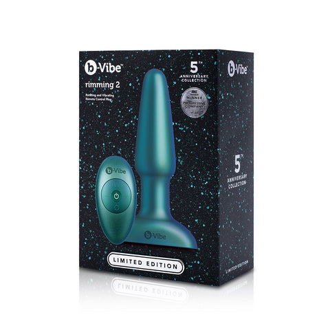 B Vibe Rimming Plug 2 Space Green