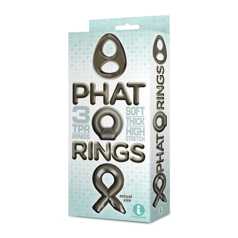 Phat Rings 3pk Smoke
