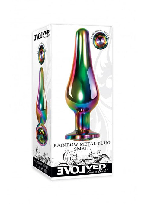 Evolved Rainbow Metal Plug Small