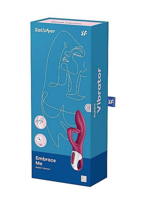 Satisfyer Embrace Me Rabbit Vibrator Berry