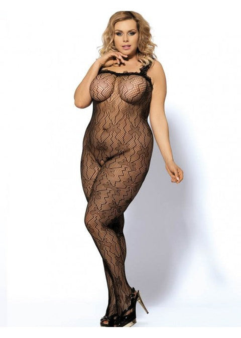 Oh Yeah Crotchless Lace Body Stocking M -  H3139