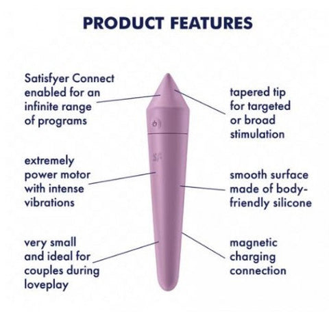 Satisfyer Ultra Power Bullet 8 Lilac