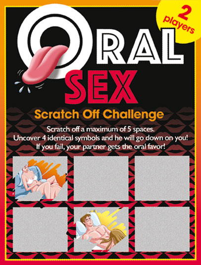 Oral Sex Challenge Scratcher
