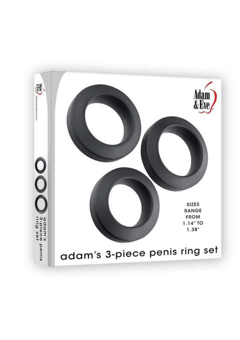 Adam & Eve 3pc Ring Set