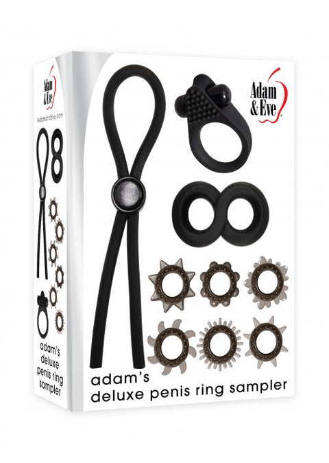 Adam & Eve Delux Penis Ring Sampler