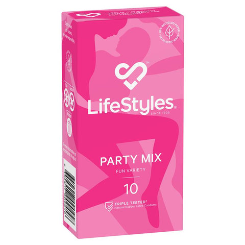 Lifestyles Condoms Party Mix 10 Pack
