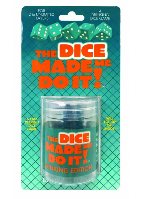The Dice Made Me Do It! Drinking Edition